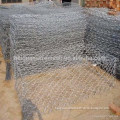 gabion box 2x1x1 / welded gabion/hexagonal wire mesh for protection